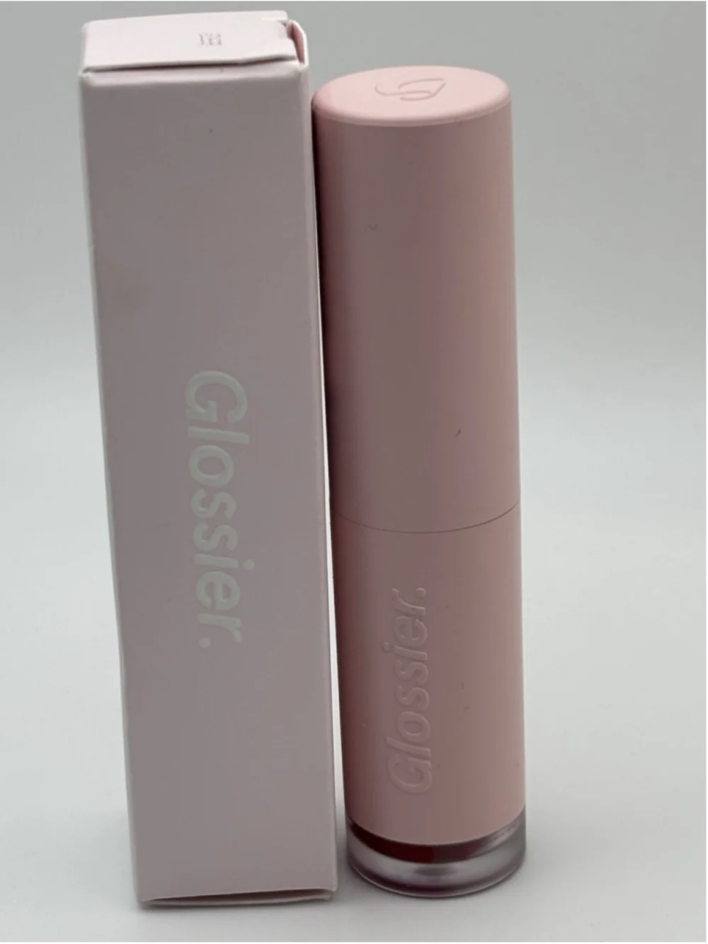 Glossier G Suit Soft Touch Lip Crème Shade Jet NIB 6ML